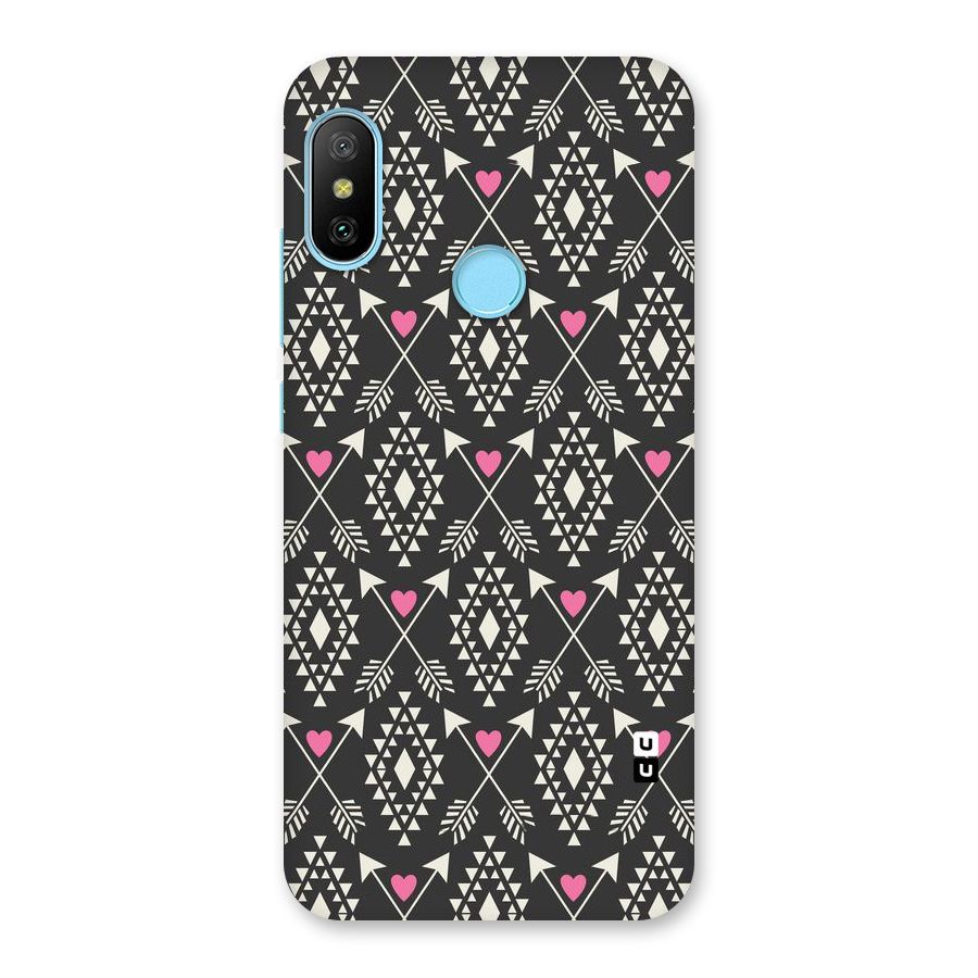 Hit Arrow Love Back Case for Redmi 6 Pro