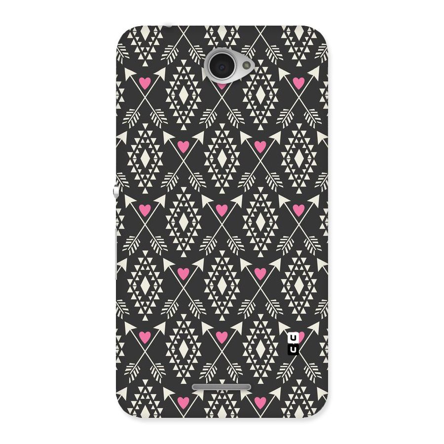 Hit Arrow Love Back Case for Sony Xperia E4