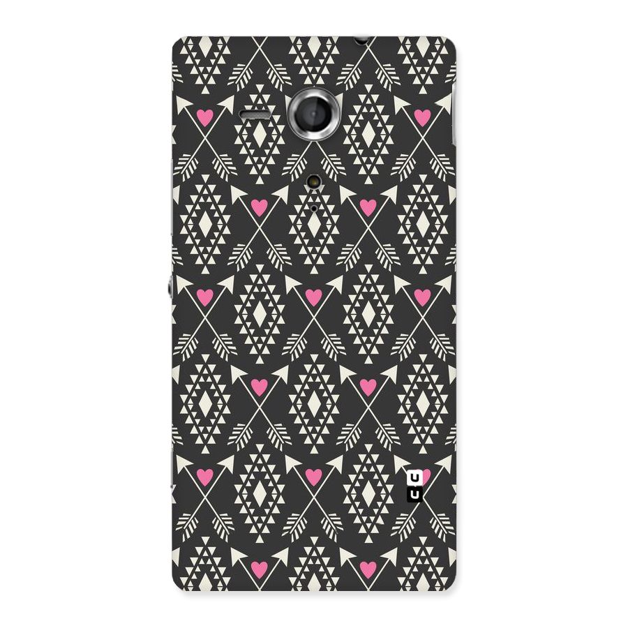 Hit Arrow Love Back Case for Sony Xperia SP