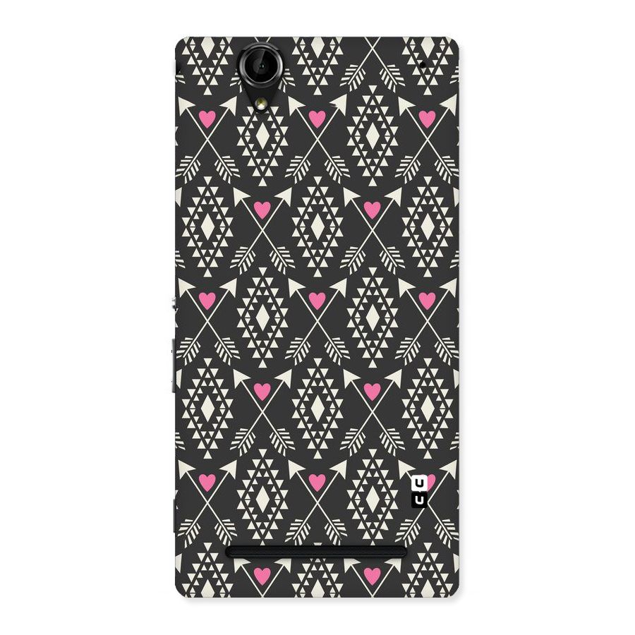 Hit Arrow Love Back Case for Sony Xperia T2