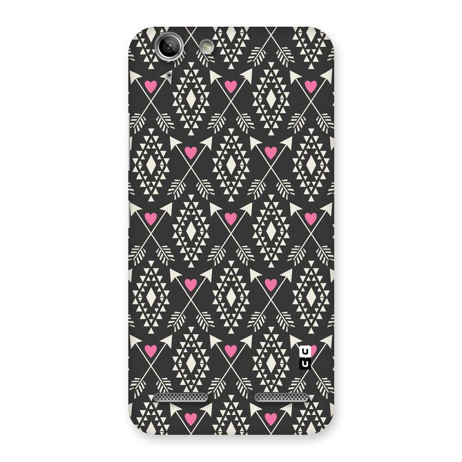 Hit Arrow Love Back Case for Vibe K5 Plus