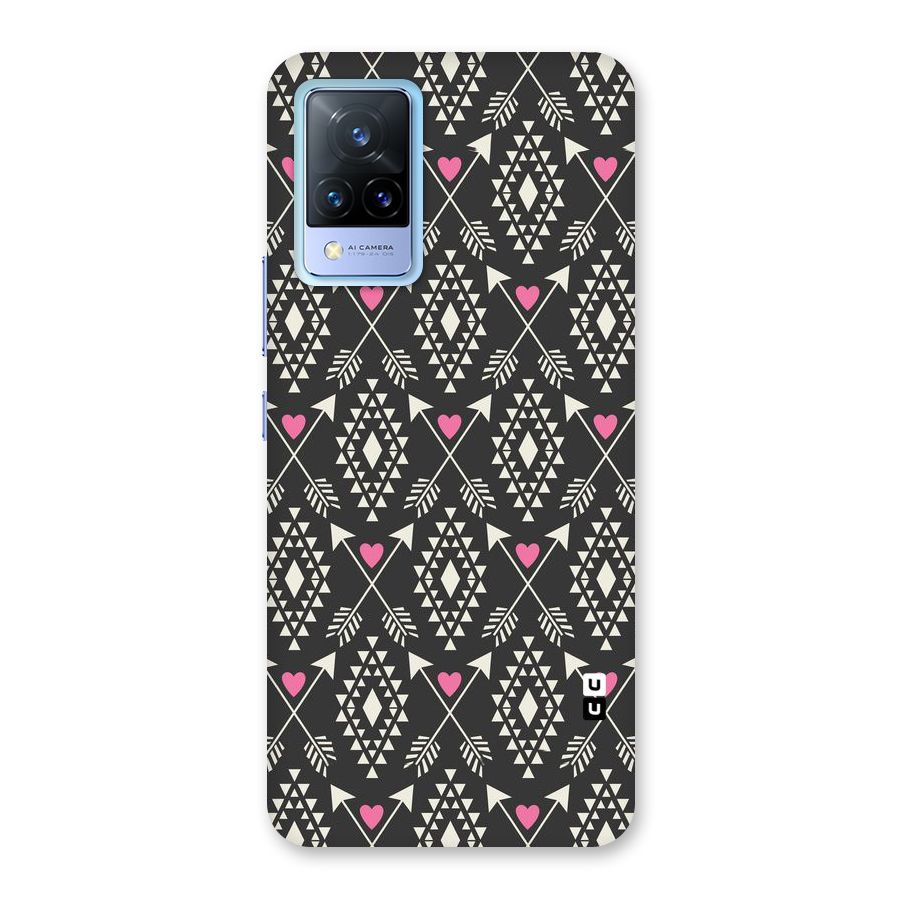 Hit Arrow Love Back Case for Vivo V21 5G