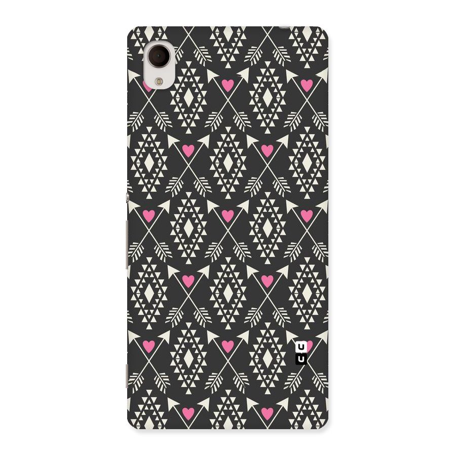 Hit Arrow Love Back Case for Xperia M4 Aqua