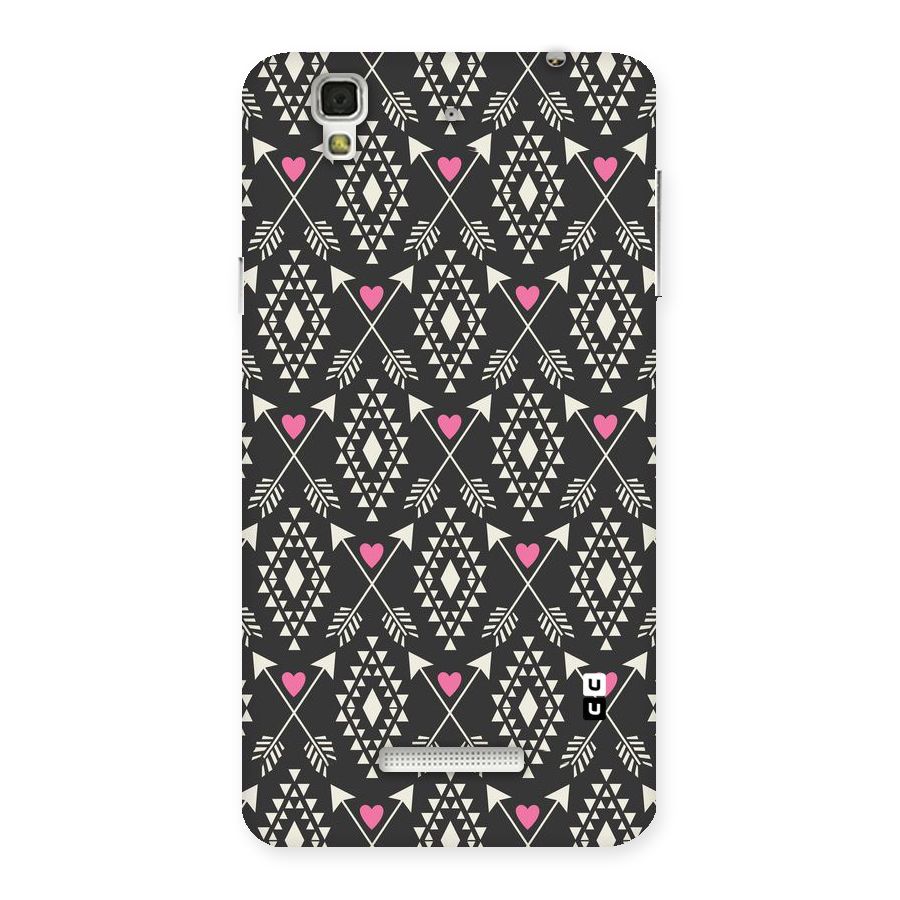 Hit Arrow Love Back Case for YU Yureka Plus