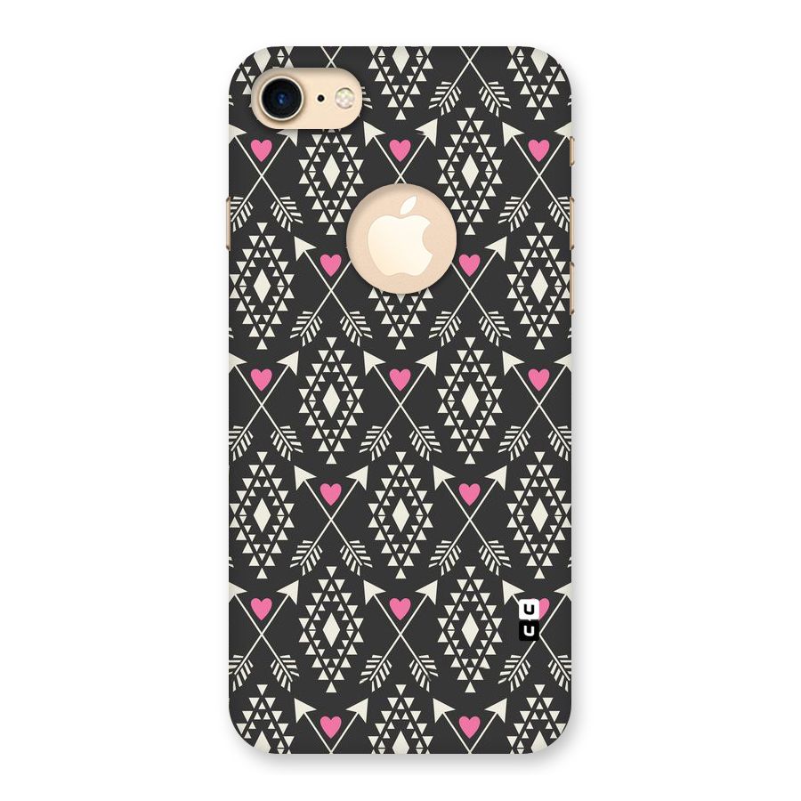 Hit Arrow Love Back Case for iPhone 7 Logo Cut