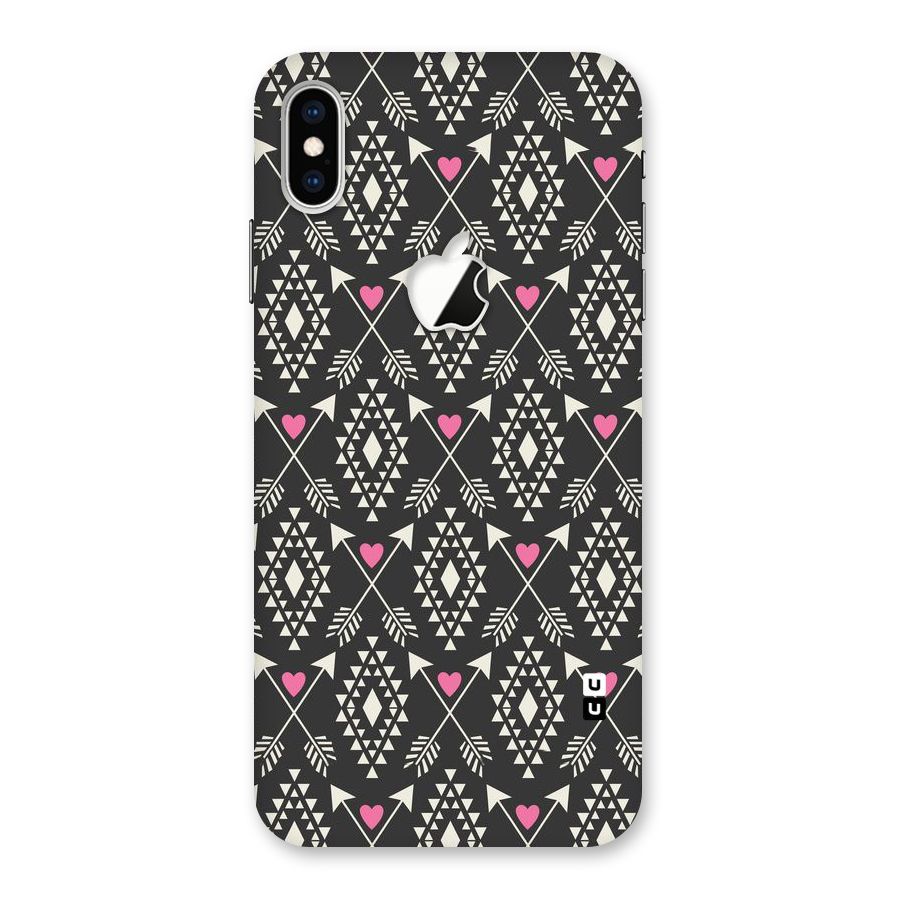 Hit Arrow Love Back Case for iPhone XS Max Apple Cut