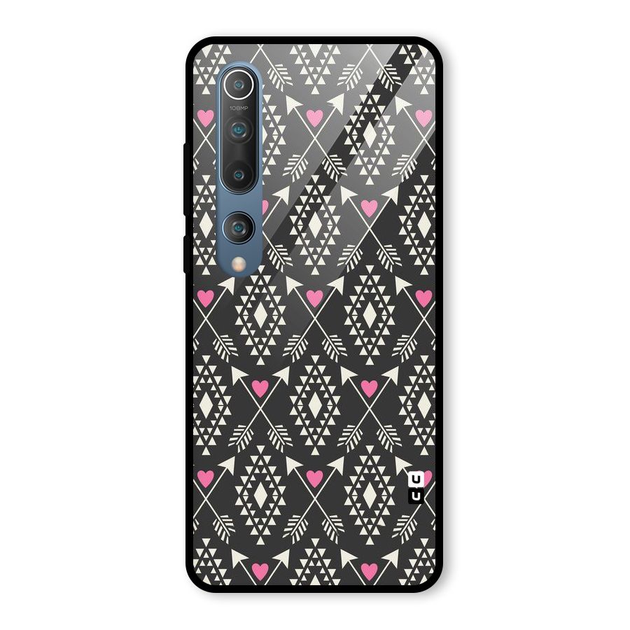 Hit Arrow Love Glass Back Case for Mi 10