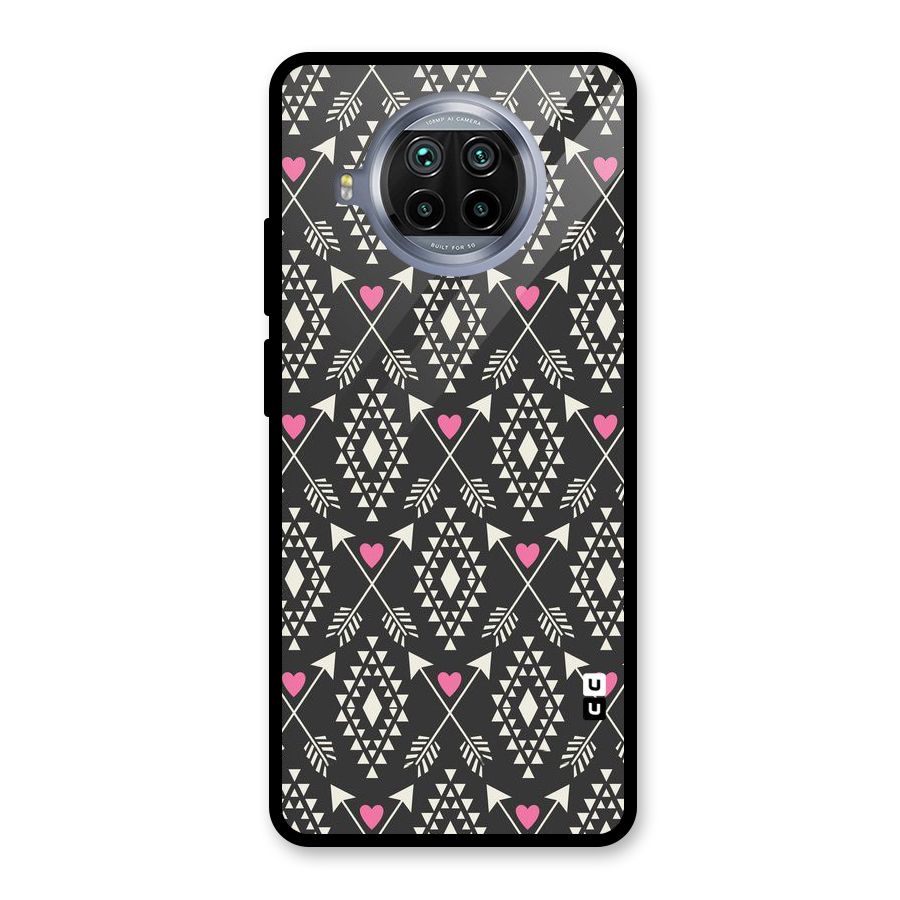 Hit Arrow Love Glass Back Case for Mi 10i