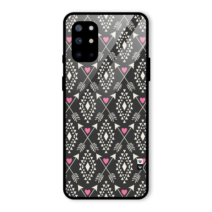 Hit Arrow Love Glass Back Case for OnePlus 8T