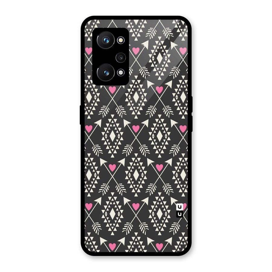 Hit Arrow Love Glass Back Case for Realme GT Neo 3T