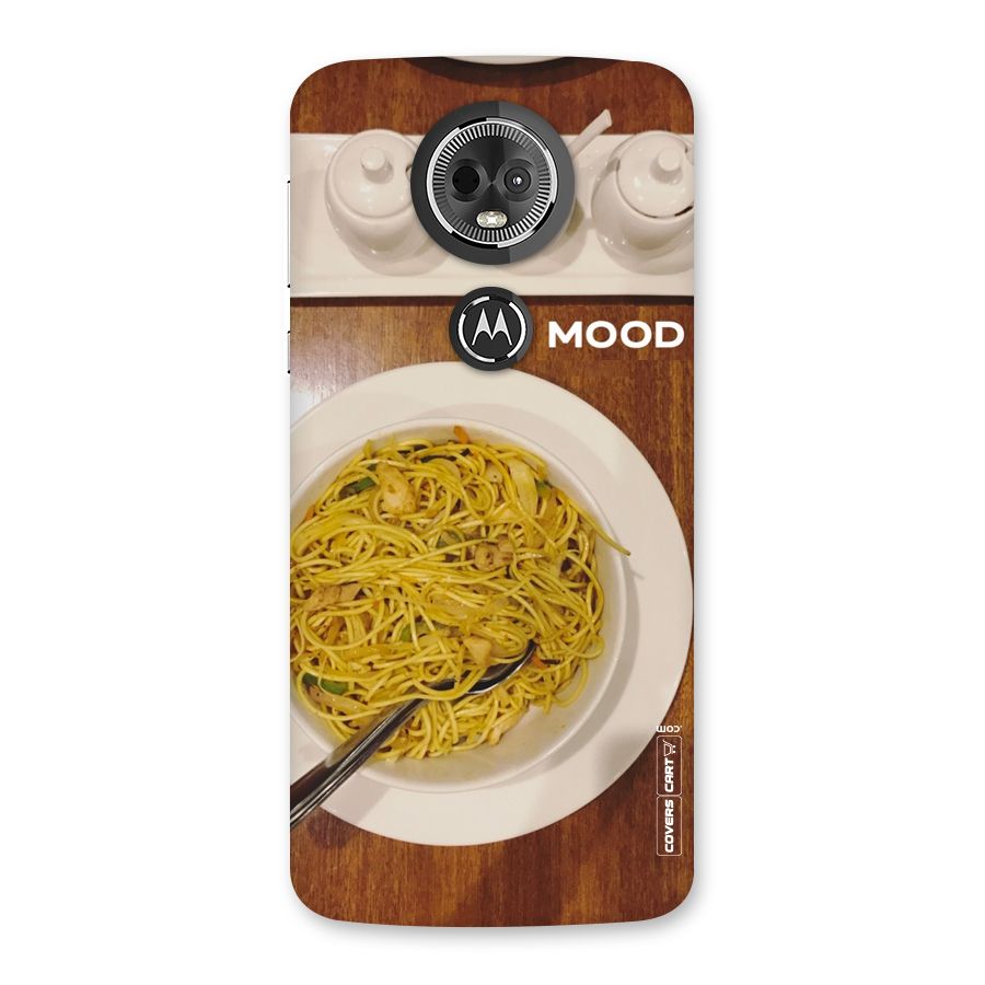 Hogging Mood Back Case for Moto E5 Plus