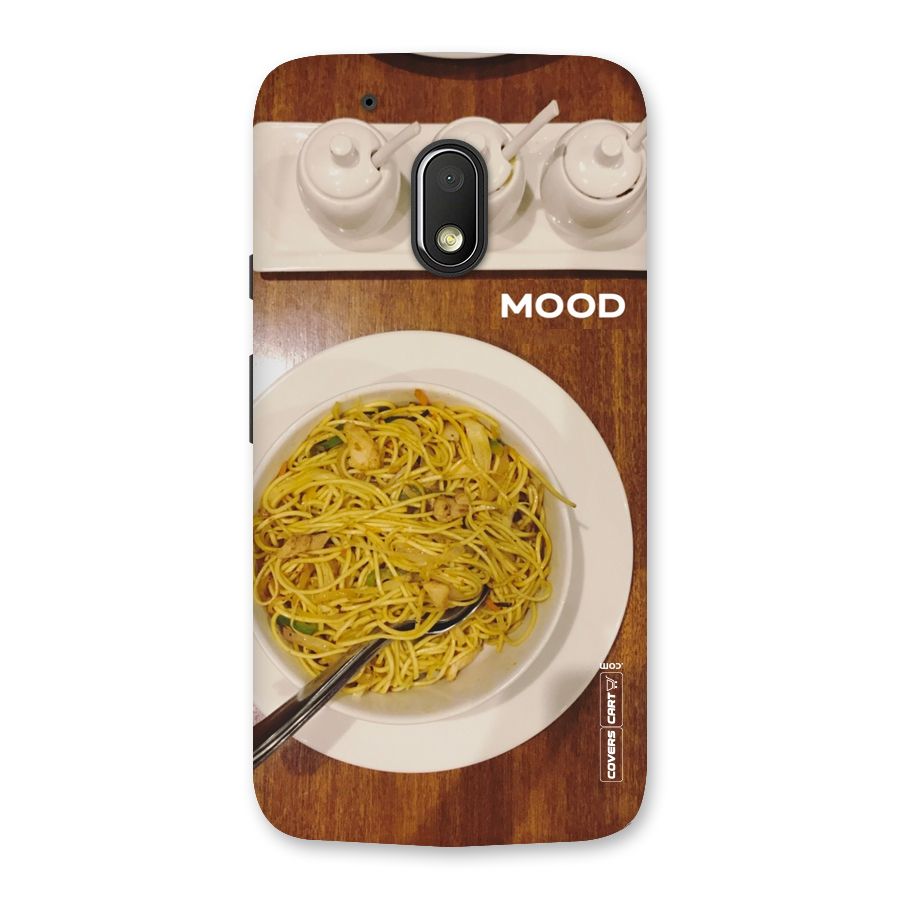 Hogging Mood Back Case for Moto G4 Play