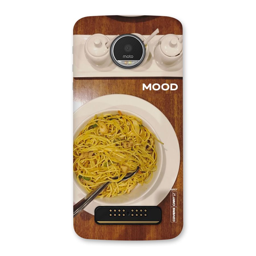 Hogging Mood Back Case for Moto Z Play