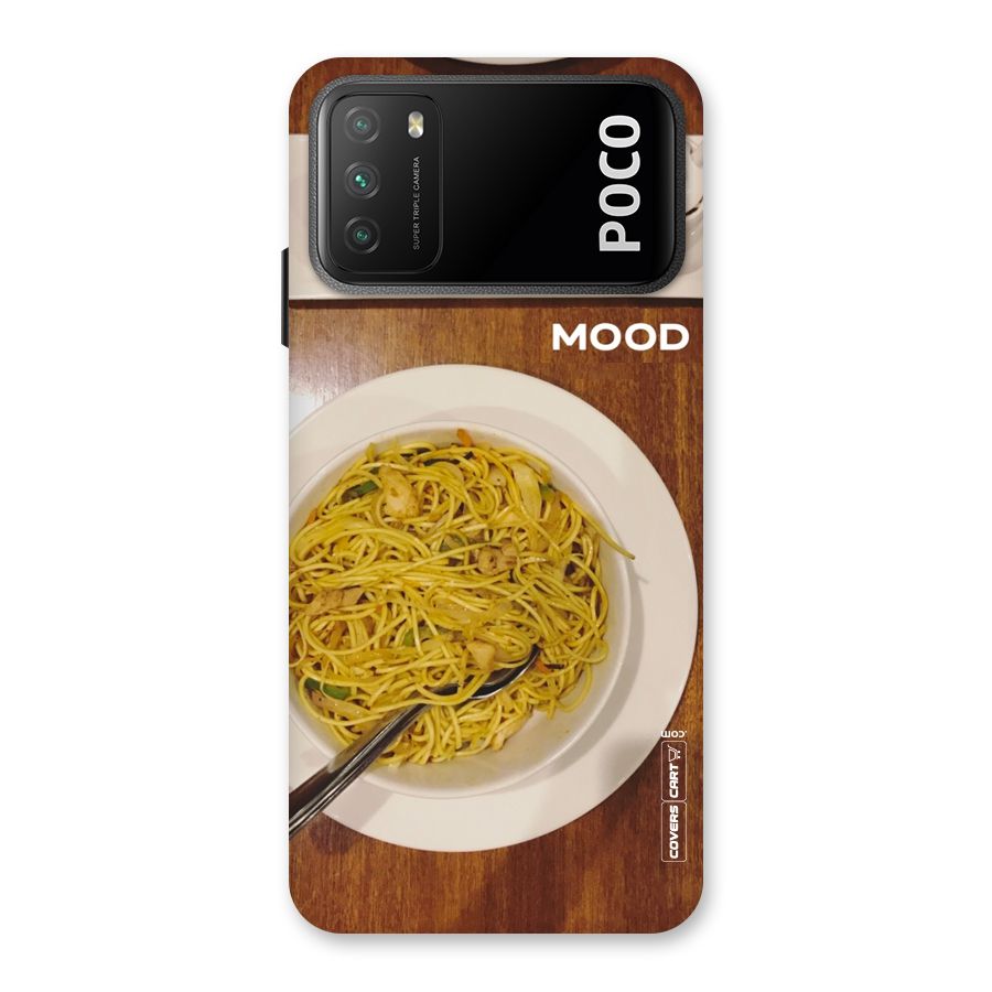 Hogging Mood Back Case for Poco M3