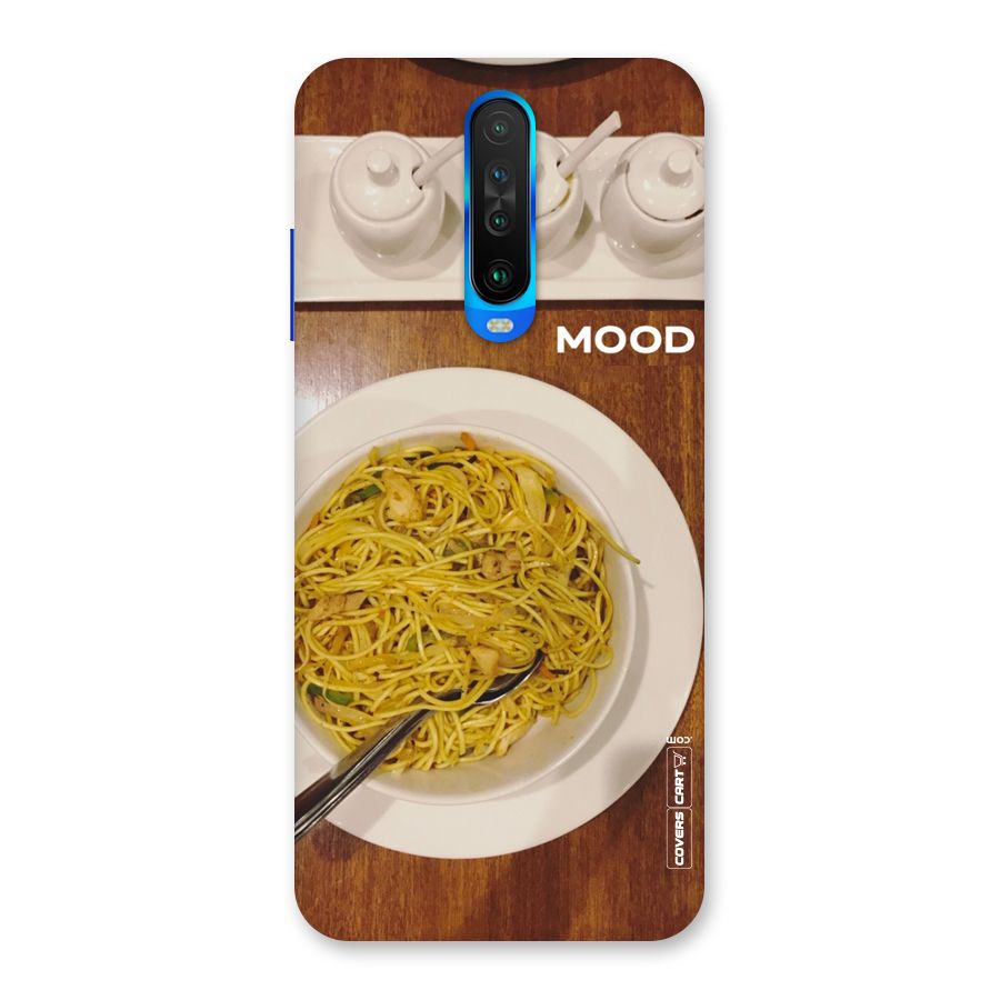 Hogging Mood Back Case for Poco X2