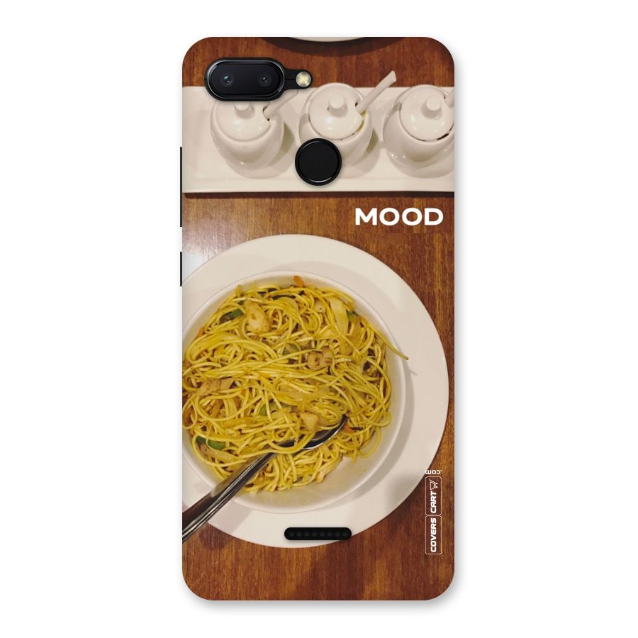 Hogging Mood Back Case for Redmi 6