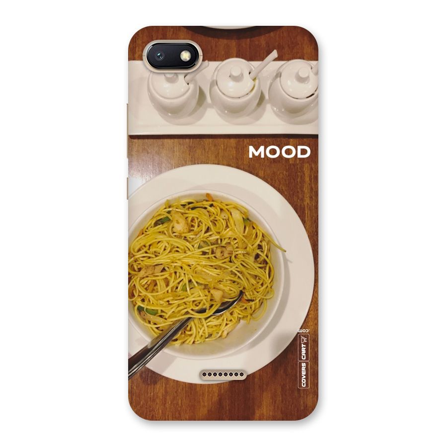 Hogging Mood Back Case for Redmi 6A