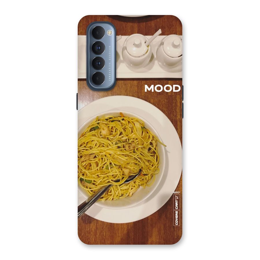 Hogging Mood Back Case for Reno4 Pro