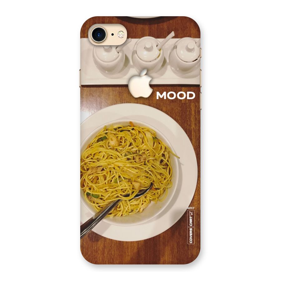 Hogging Mood Back Case for iPhone 7 Apple Cut