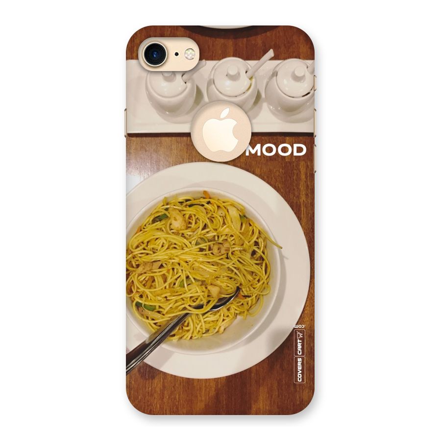 Hogging Mood Back Case for iPhone 7 Logo Cut