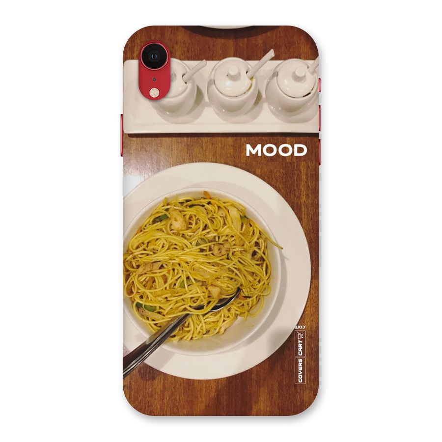 Hogging Mood Back Case for iPhone XR