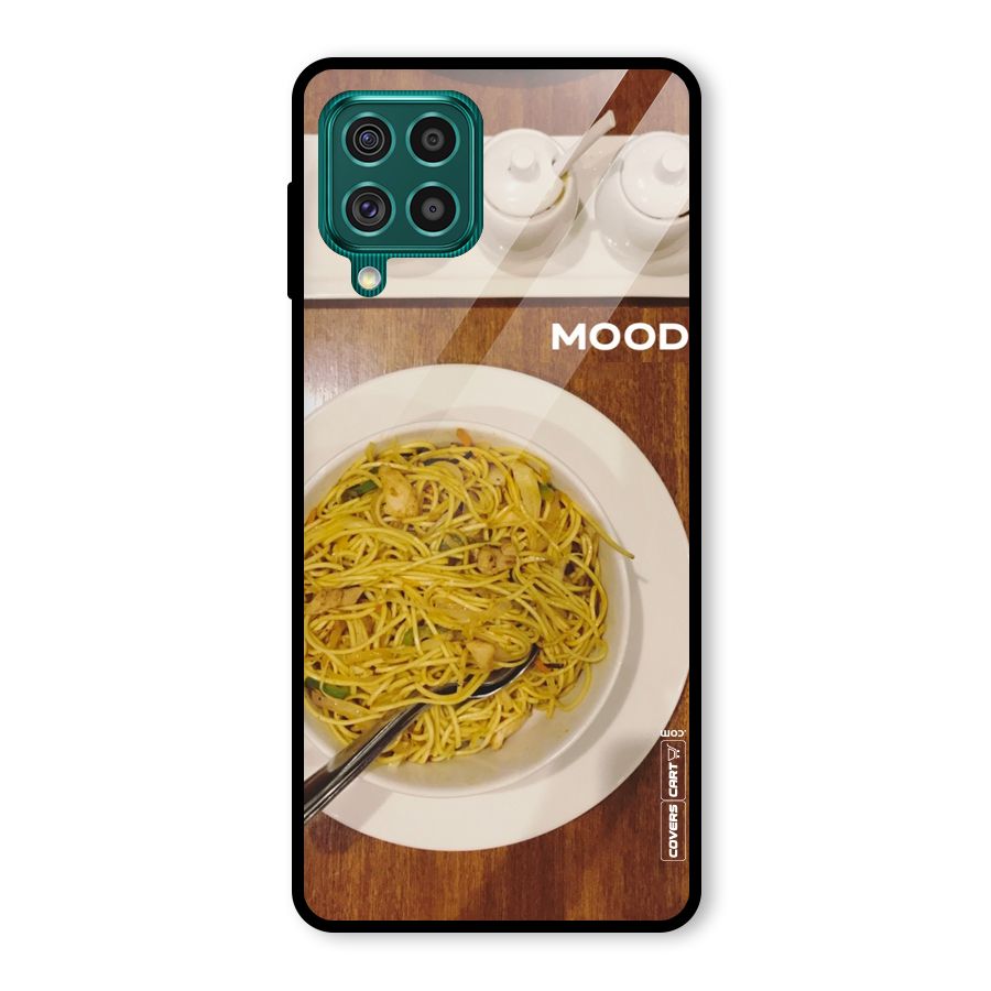 Hogging Mood Glass Back Case for Galaxy F62
