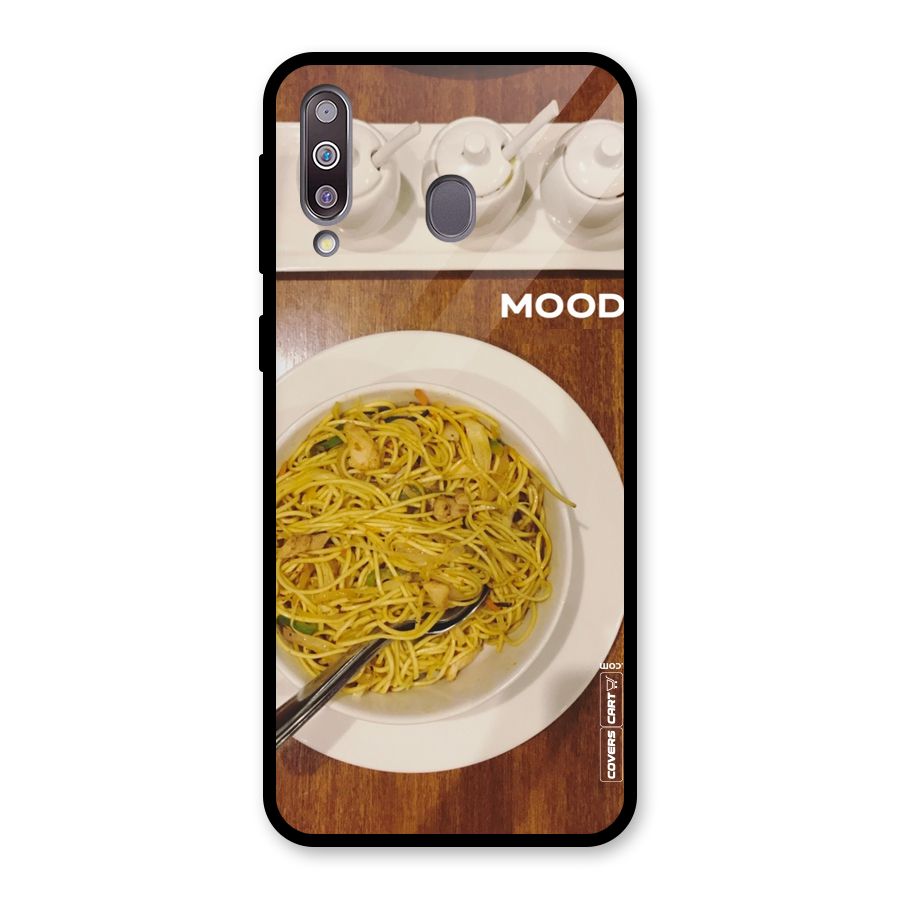Hogging Mood Glass Back Case for Galaxy M30