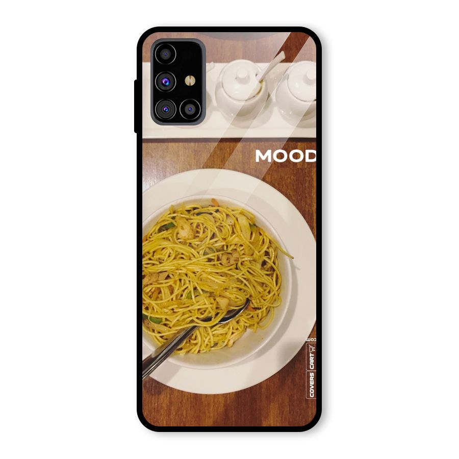 Hogging Mood Glass Back Case for Galaxy M31s