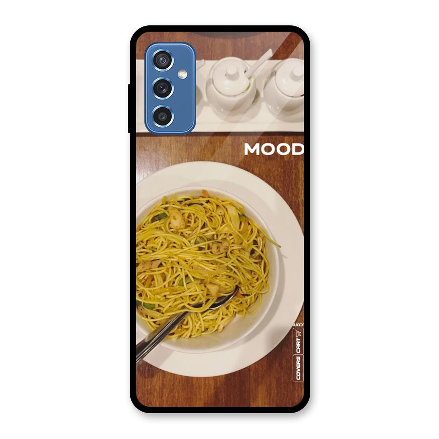 Hogging Mood Glass Back Case for Galaxy M52 5G