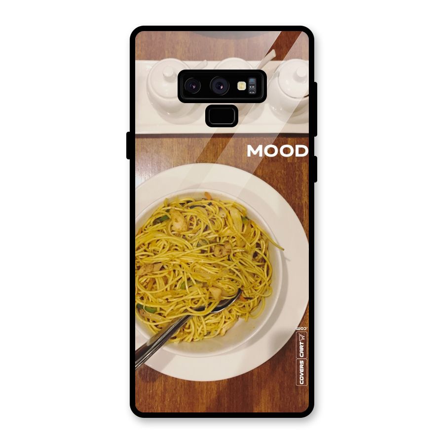 Hogging Mood Glass Back Case for Galaxy Note 9