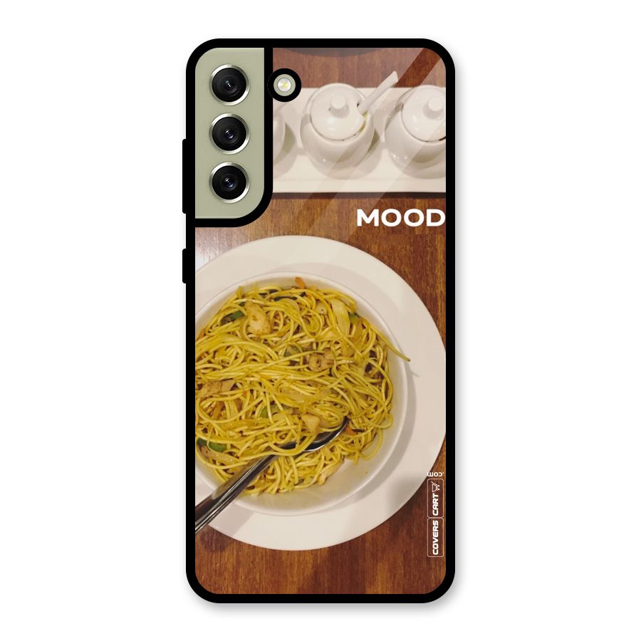 Hogging Mood Glass Back Case for Galaxy S21 FE 5G