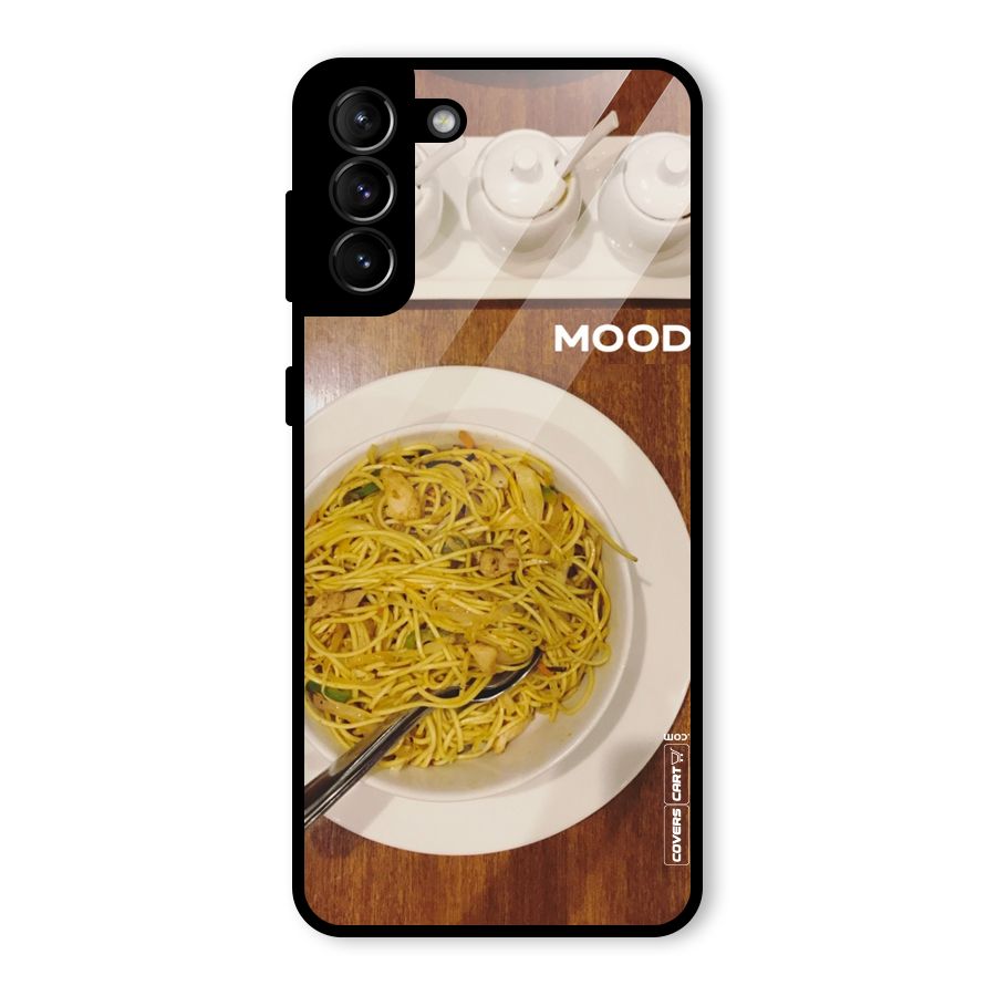 Hogging Mood Glass Back Case for Galaxy S21 Plus