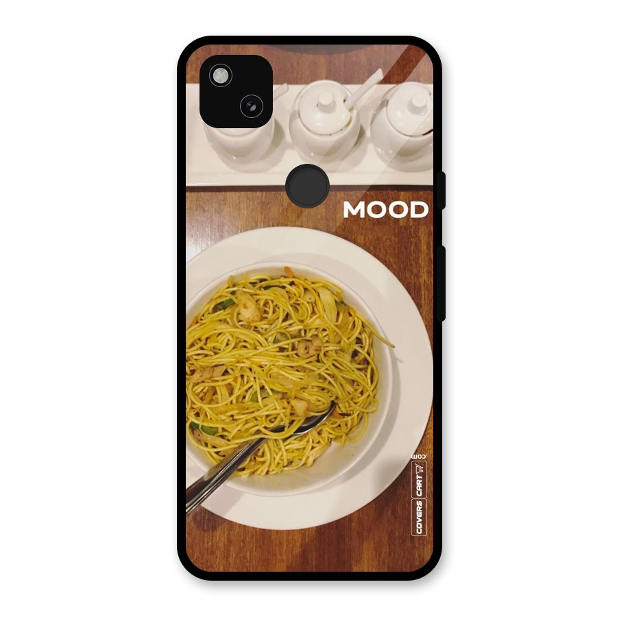 Hogging Mood Glass Back Case for Google Pixel 4a