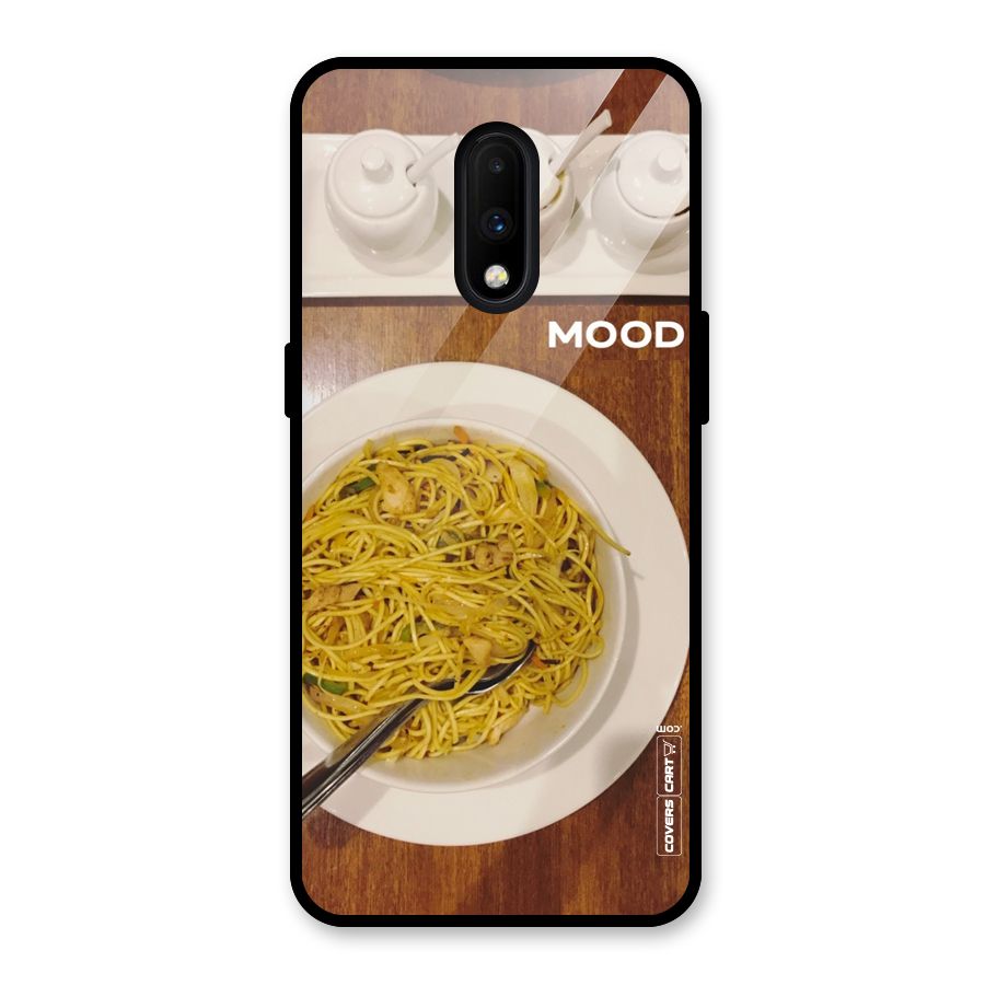 Hogging Mood Glass Back Case for OnePlus 7