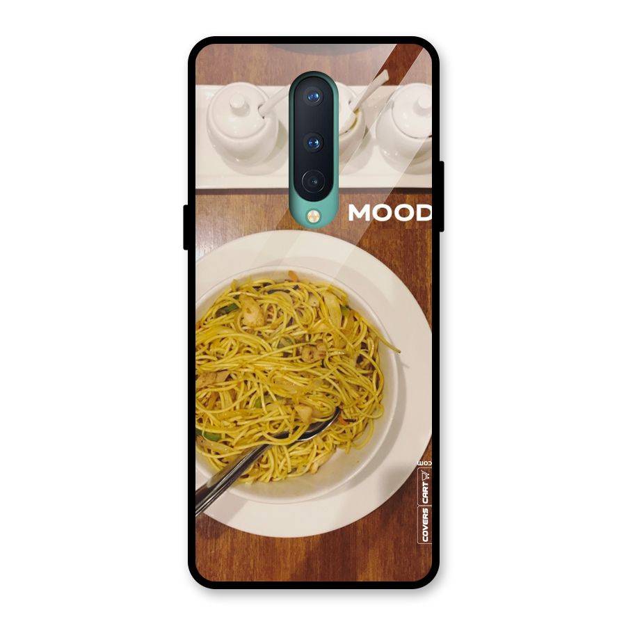 Hogging Mood Glass Back Case for OnePlus 8