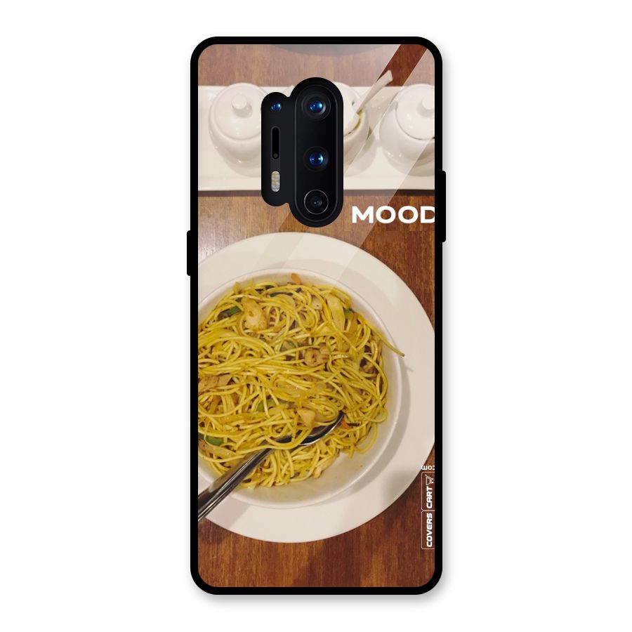 Hogging Mood Glass Back Case for OnePlus 8 Pro