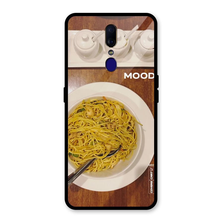 Hogging Mood Glass Back Case for Oppo F11