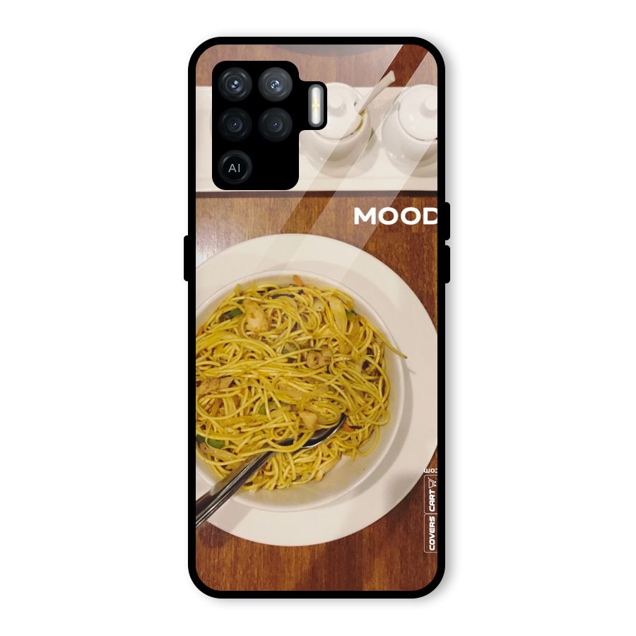 Hogging Mood Glass Back Case for Oppo F19 Pro