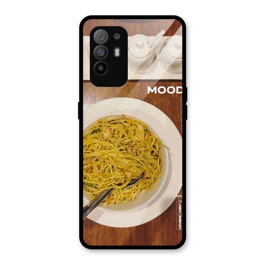 Hogging Mood Glass Back Case for Oppo F19 Pro Plus 5G