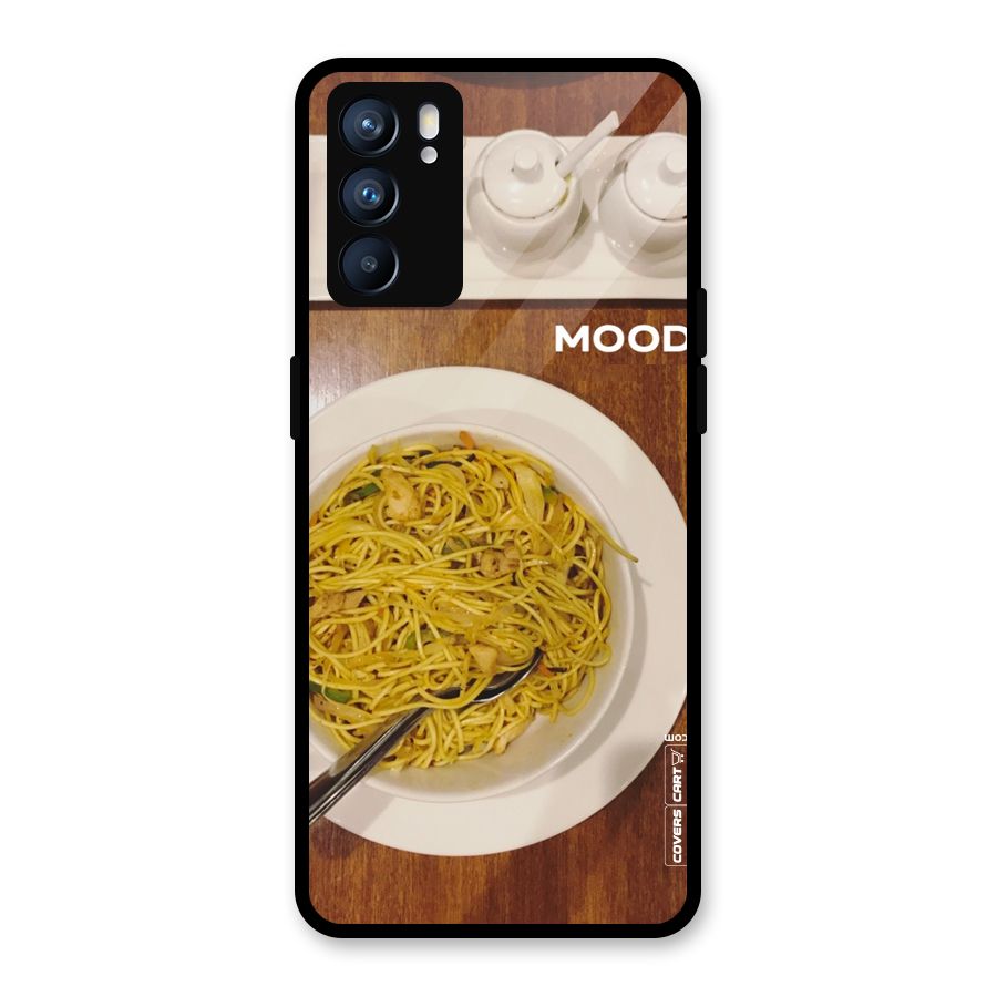 Hogging Mood Glass Back Case for Oppo Reno6 5G