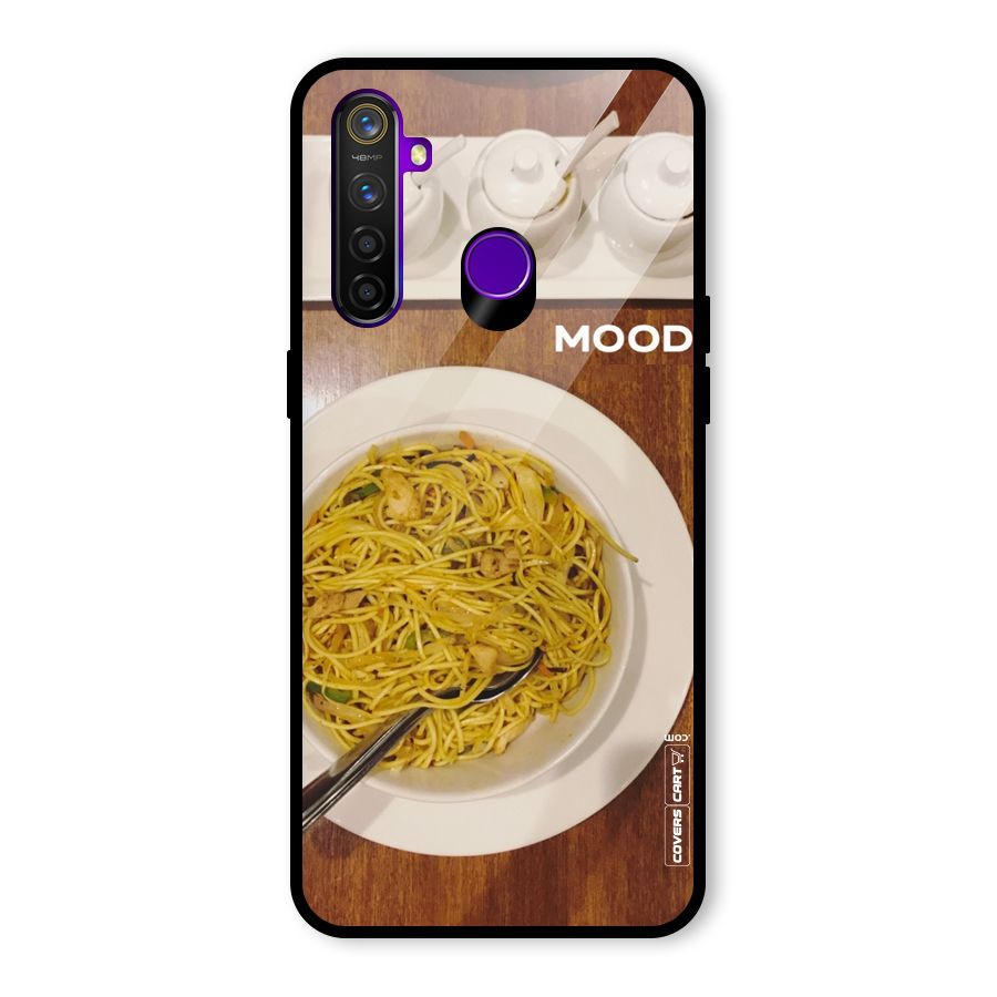 Hogging Mood Glass Back Case for Realme 5 Pro