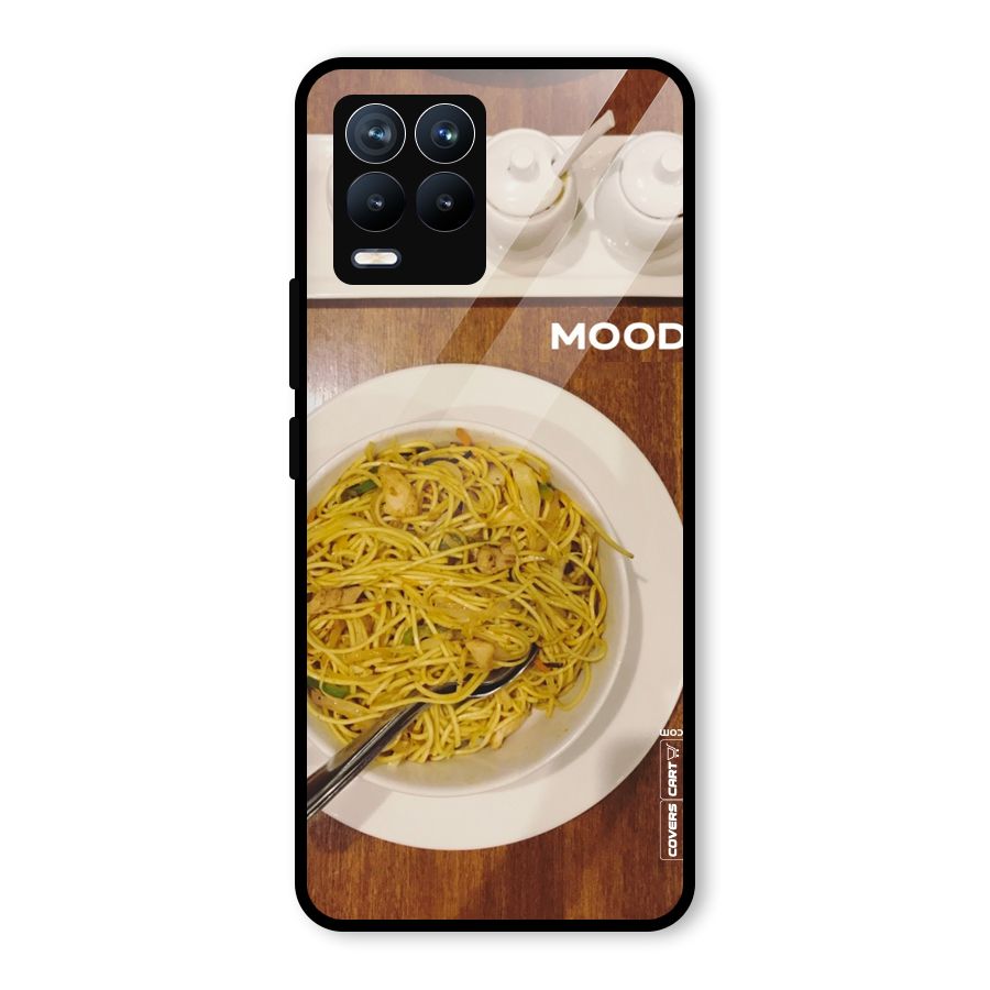 Hogging Mood Glass Back Case for Realme 8