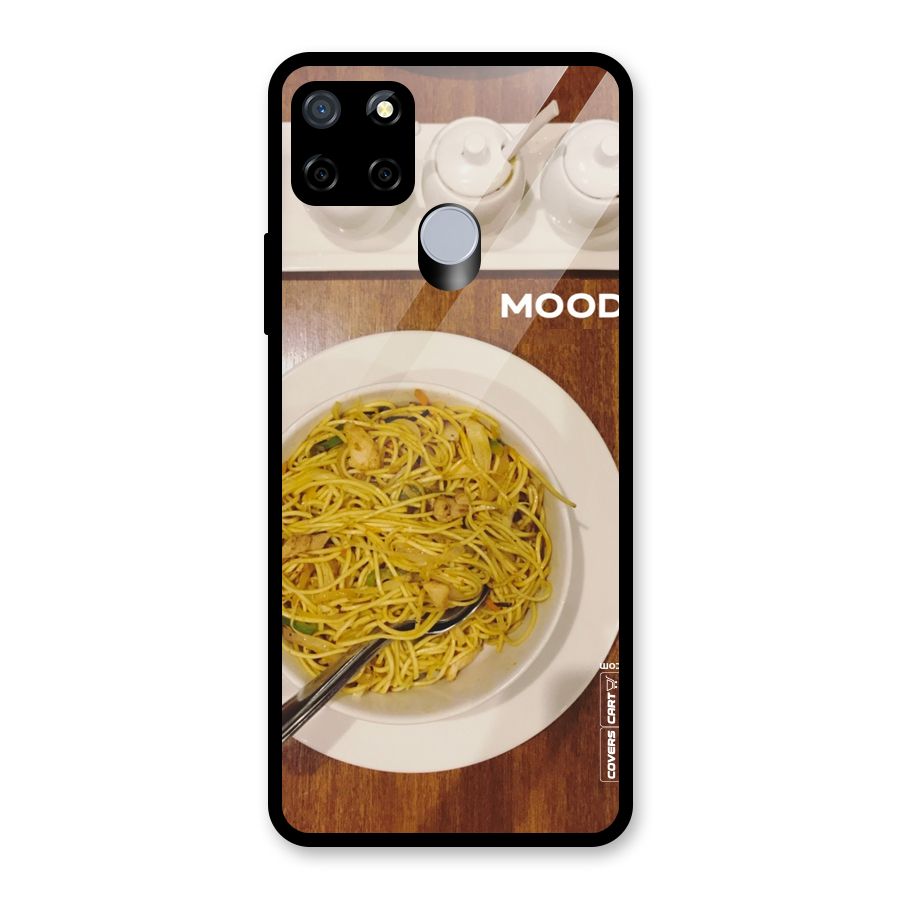 Hogging Mood Glass Back Case for Realme Narzo 20
