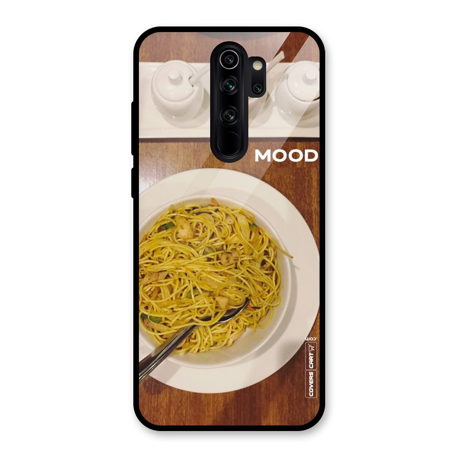 Hogging Mood Glass Back Case for Redmi Note 8 Pro