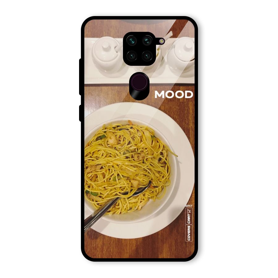 Hogging Mood Glass Back Case for Redmi Note 9