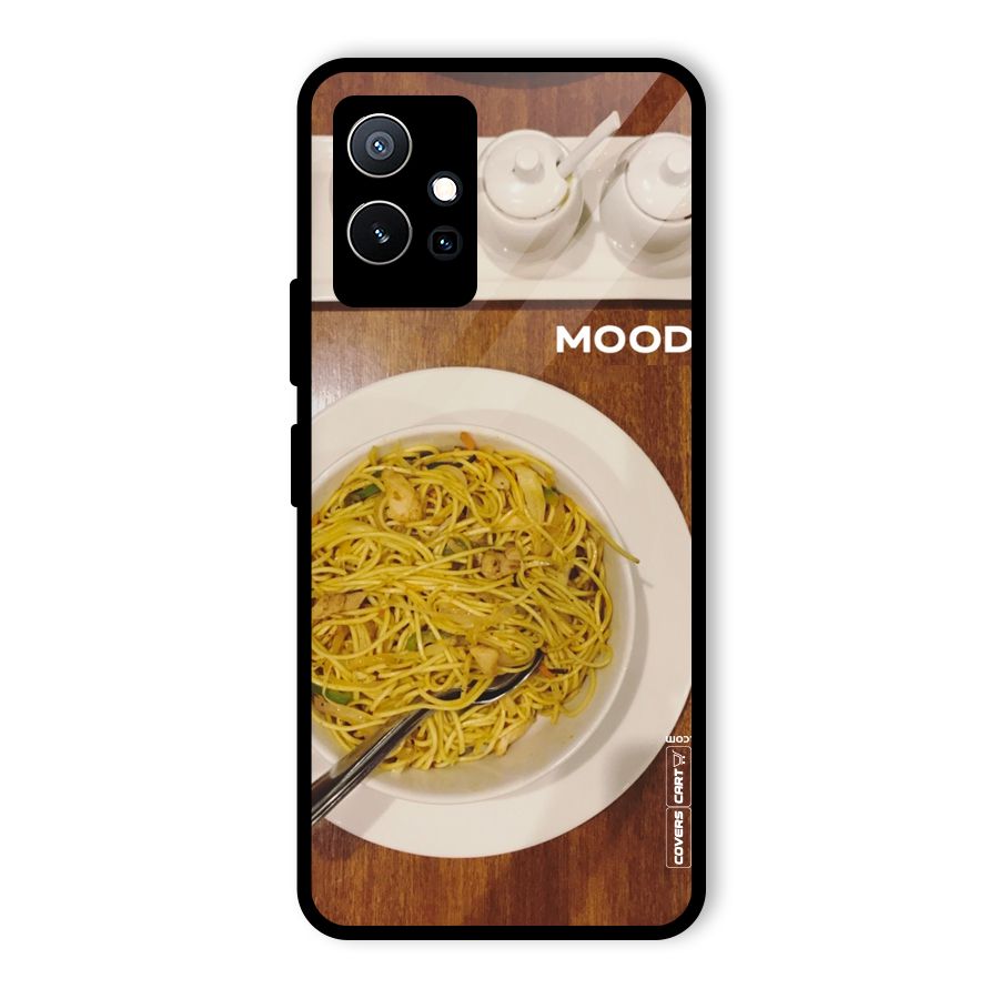 Hogging Mood Glass Back Case for Vivo T1 5G