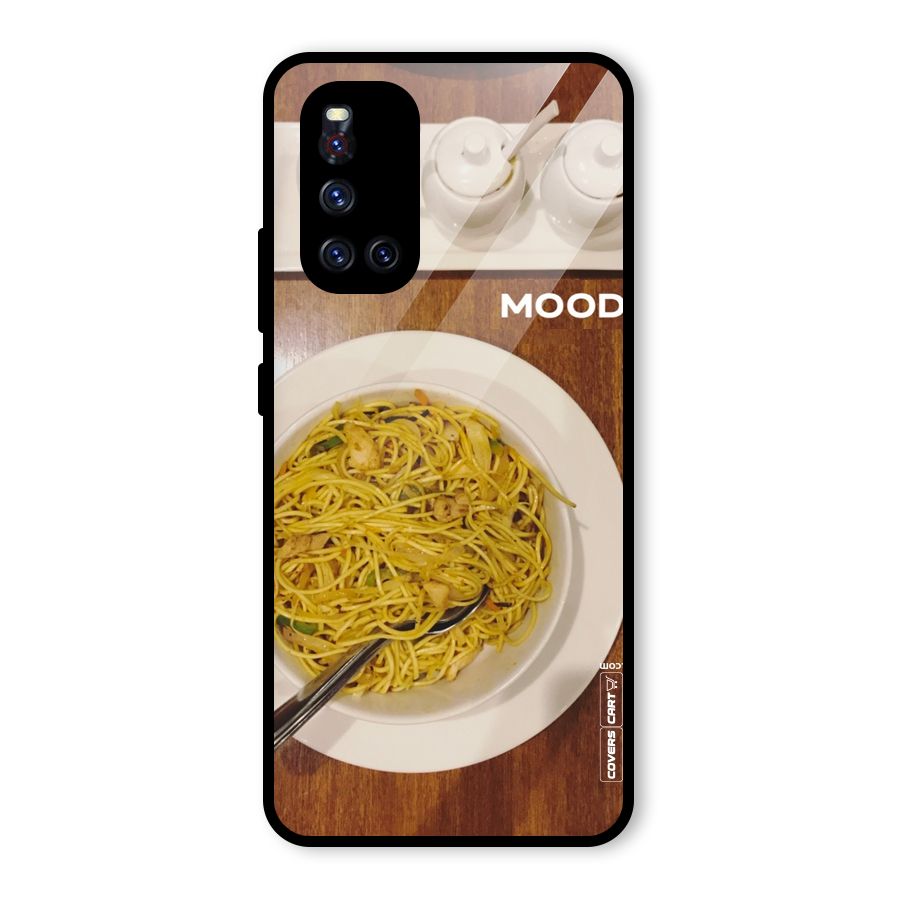 Hogging Mood Glass Back Case for Vivo V19