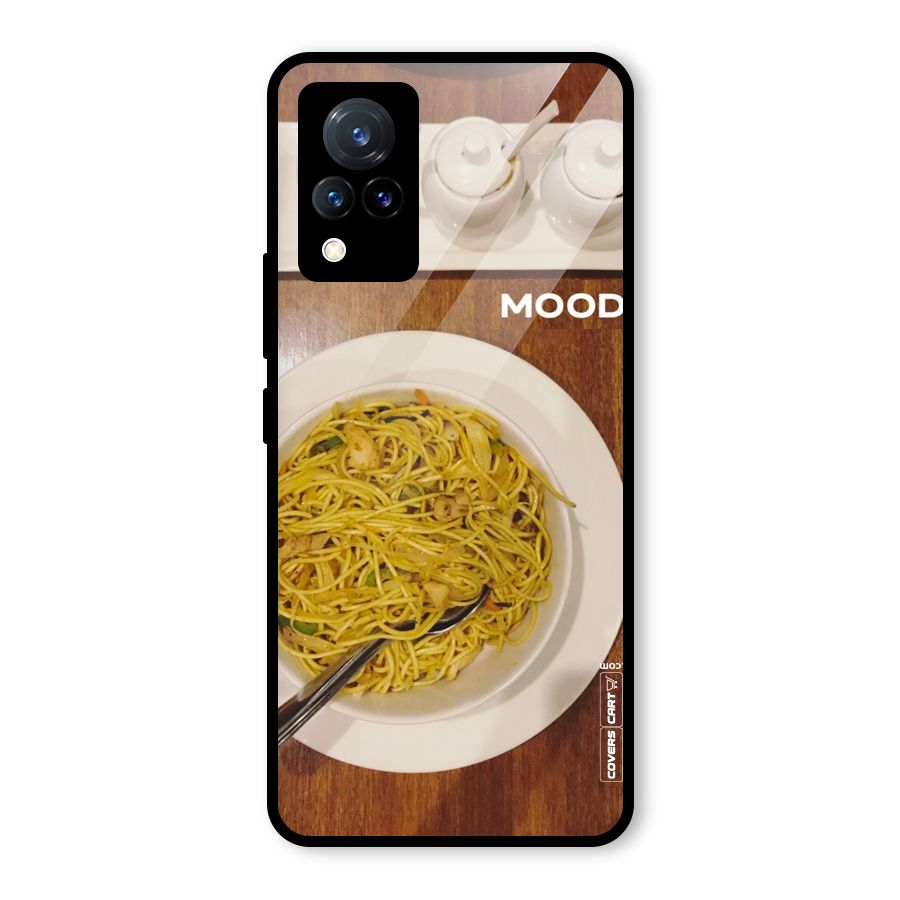 Hogging Mood Glass Back Case for Vivo V21 5G