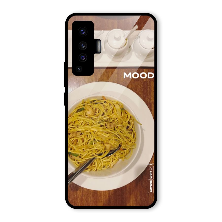 Hogging Mood Glass Back Case for Vivo X50