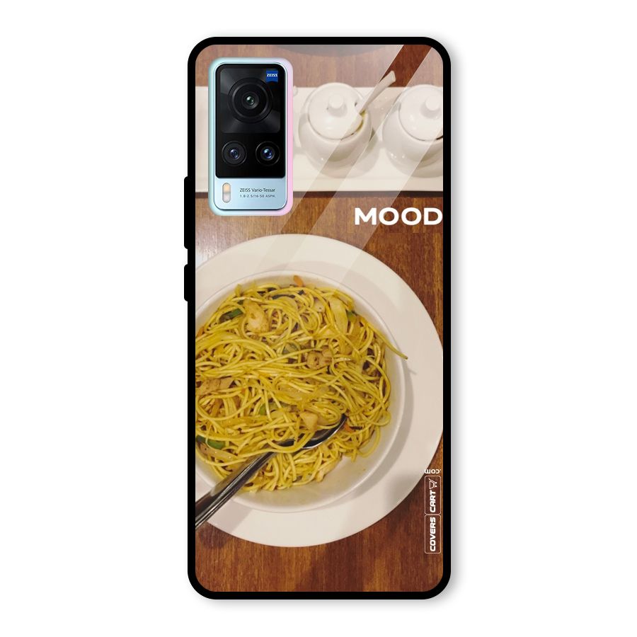 Hogging Mood Glass Back Case for Vivo X60